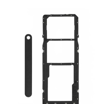 Dual Sim Card Tray for Galaxy A03S (A037F / 2021) (BLACK)