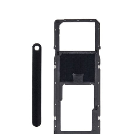 Single Sim Card Tray for Galaxy A03S (A037F / 2021) (BLACK)