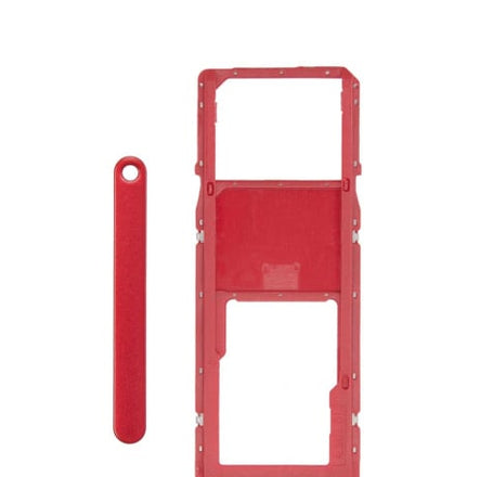 Single Sim Card Tray for Galaxy A03S (A037F / 2021) (RED)