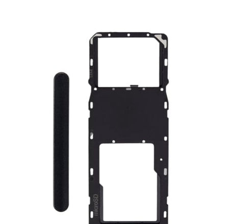 Single Sim Card Tray for Galaxy A03S (A037U / 2021) (BLACK)