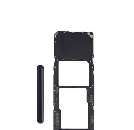 Single Sim Card Tray for Galaxy A13 (A135 / 2022) (BLACK)