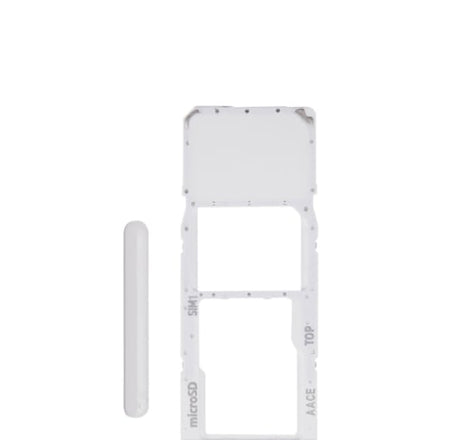 Single Sim Card Tray for Galaxy A13 (A135 / 2022) (WHITE)