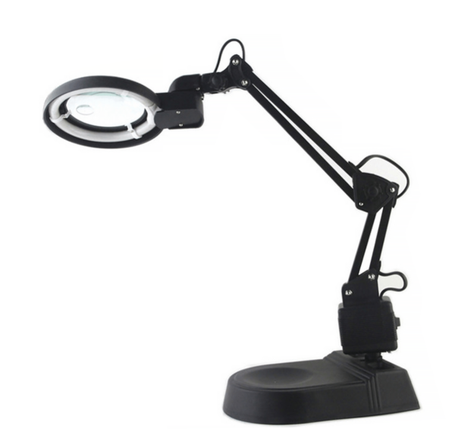 SUNSHINE LJJ A138 Reading Lamp w/Magnifying Glass (Only Ground Shipping)