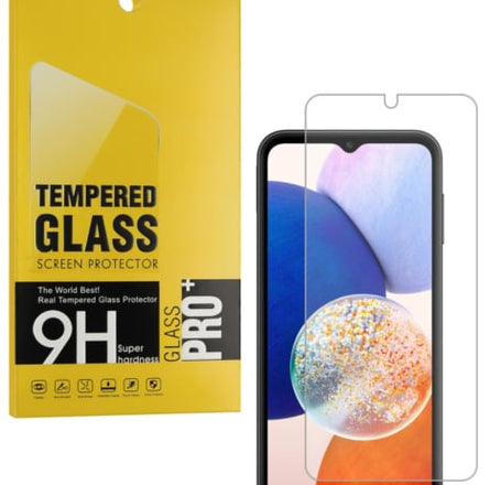 Clear Tempered Glass for Galaxy A14 5G (Case Friendly / 2.5D / 1 Piece)