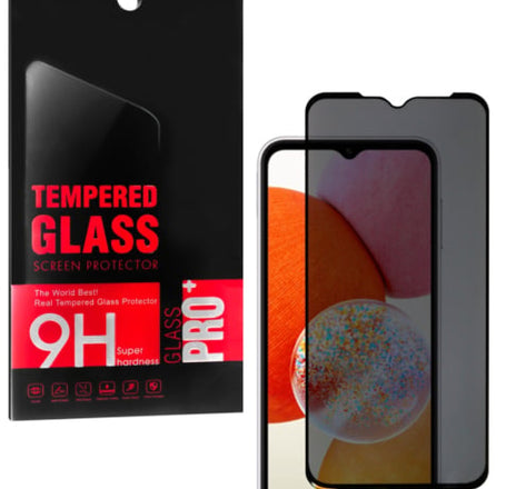 Privacy Tempered Glass for Galaxy A14 4G (A145P / A145R / 2023) (2.5D / 1 Piece)