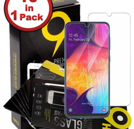 Clear Tempered Glass for Galaxy A20S (A207 / 2019) (2.5D / Pack of 10)