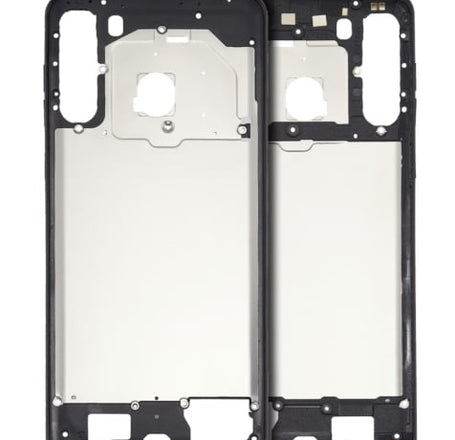 Middle Frame Housing for Galaxy A21 (A215 / 2020)  (BLACK)