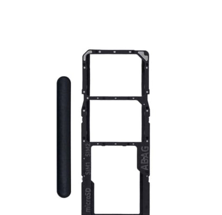 Dual Sim Card Tray for Galaxy A21S (A217 / 2020) (BLACK)