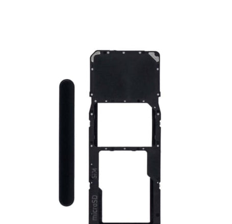 Single Sim Card Tray for Galaxy A21S (A217 / 2020) (BLACK)