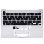 Top Case w/ US Keyboard (SILVER) for MacBook Pro 13