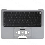 Top Case w/ US Keyboard (SPACE GRAY) for MacBook Pro 14