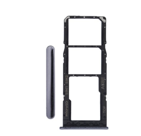 Dual Sim Card Tray for Galaxy A32 (A325 / 2021) (AWESOME BLACK)