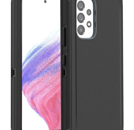 Galaxy A52 Heavy Duty Case - BLACK (Only Ground Shipping)