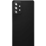 Back Glass for Galaxy A52 5G (A526 / 2021)  (NO LOGO) (AWESOME BLACK)