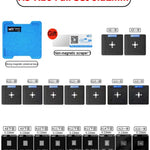 MaAnt CPU BGA Repair Magnetic Reballing Platform 0.12mm for iPhone 6 to 15 Series (A8 to A16)