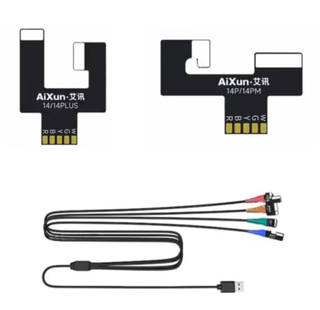 AiXun P2408S Special Power-on Cable Set for iPhone 14 / 14PL / 14P / 14PM