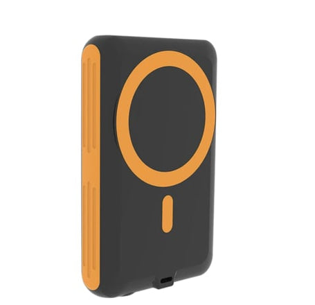 Brookstone Solar Magsafe Power Bank (ORANGE) (5,000mAh)