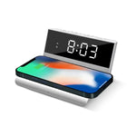 Brookstone Alarm Clock Wireless Charging (WHITE)