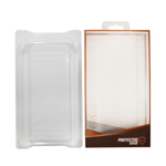 Clear Protective Packaging Box (Large Size/Pack of 50pcs)(BROWN) (Only Ground Shipping)