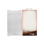 Clear Protective Packaging Box (Small Size/Pack of 50pcs)(BROWN) (Only Ground Shipping)