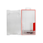 Clear Protective Packaging  Box (Small Size/Pack of 50pcs)(RED) (Only Ground Shipping)