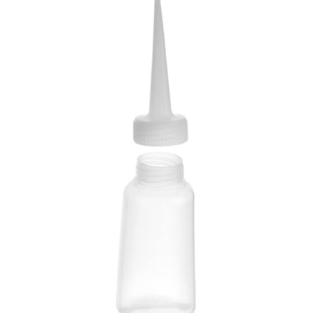 Straight Plastic Squeeze Diffuser Wash Clean Bottle (100ml)