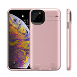 Portable Protective Charging Case w/kickstand 5200mAh for iPhone 11 Pro Max (ROSE GOLD) (Only Ground Shipping)