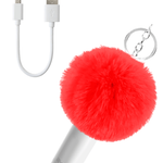 Bytech 2200mAh Pom Pom Power Bank - RED (Only Ground Shipping)