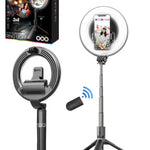 Bytech Selfie Ring Light w/ Long Tripod - BLACK (Only Ground Shipping)