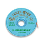 Chemtronics SW18035 Solder Wick (2mm Wide : 1.5m Long)