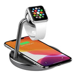 Cygnett CY3537ACOCP ChargeBase 3in1 Wireless Charging Stand (10W)