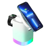 3 in 1 Wireless Charging Dock - WHITE