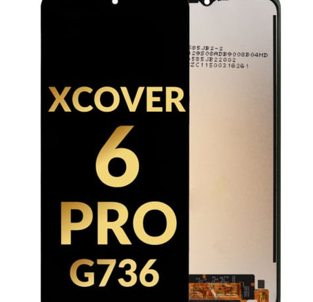 OLED Assembly without Frame for Galaxy X Cover 6 Pro G736 2022 (Service Pack)