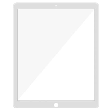 G+Oca Pro iPad Pro 12.9 2nd Generation Front Glass w/ OCA (2 in 1) (WHITE)