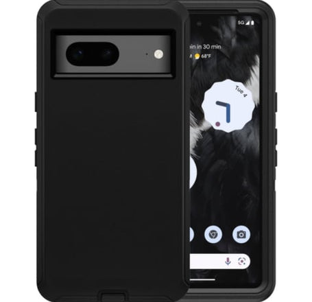 Google Pixel 8 Heavy Duty Case - BLACK (Only Ground Shipping)