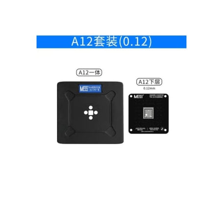 MaAnt CPU BGA Repair Magnetic Reballing Platform 0.12mm for iPhone XR / XS / XSM (A12)