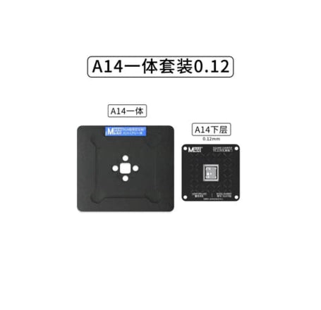 MaAnt CPU BGA Repair Magnetic Reballing Platform 0.12mm for iPhone 12 Mini / 12 / 12 Pro / 12 PM (A14)