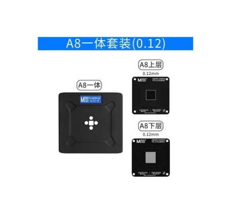 MaAnt CPU BGA Repair Magnetic Reballing Platform 0.12mm for iPhone 6 and 6 Plus (A8)