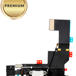 Charging Port Flex Cable for iPhone 5S (WHITE) (Premium)