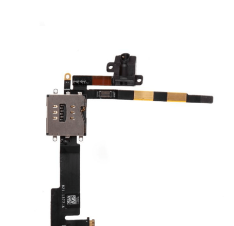 iPad 2 Headphone Jack & Sim Card Holder Flex Cable (3G Version)