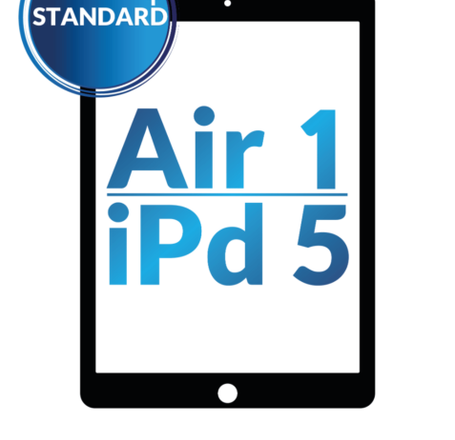 Standard+ iPad 5 (2017) / Air 1 Digitizer Assembly (BLACK)