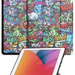 Old Style Notebook Design Case - Graffiti for iPad 10.2