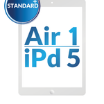 Standard+ iPad 5 (2017) / Air 1 Digitizer Assembly (WHITE) (Air 1 Home Button Pre-Installed)