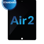 Standard+ iPad Air 2 LCD Assembly (BLACK) (Sleep / Wake Sensor Flex Pre-Installed)