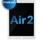 Standard+ iPad Air 2 LCD Assembly (WHITE) (Sleep / Wake Sensor Flex Pre-Installed)