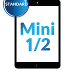 Standard+ iPad Mini 1 / Mini 2 Digitizer Assembly (BLACK) (Home Button and IC Chip Pre-Installed)