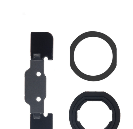 iPad Mini 1 / Mini 2 Home Button Holding Bracket w/ Rubber Gasket