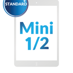 Standard+ iPad Mini 1 / Mini 2 Digitizer Assembly (WHITE) (Home Button and IC Chip Pre-Installed)