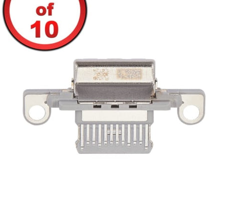 iPad 10 (2022) Charging Port Only (SILVER) (Soldering Required) (Pack of 10)