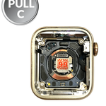 Housing for iWatch Series 4 (40mm) (GPS & Cellular / Small Components) (STAINLESS STEEL GOLD) (OEM Pull C Grade)